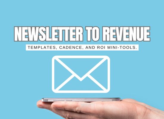 Newsletter to Revenue: Templates and Tactics for Your First 1,000 Subscribers