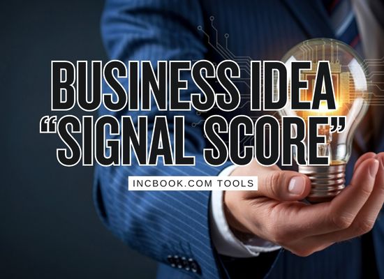Business Idea “Signal Score” (Trend + Competition + Willingness-to-Pay)