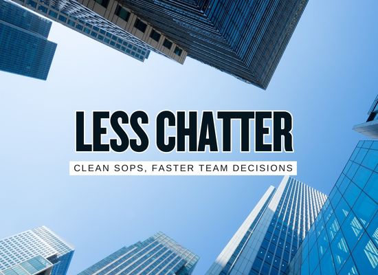10 SOPs That Cut Slack Noise and Speed Up Decisions in 2026