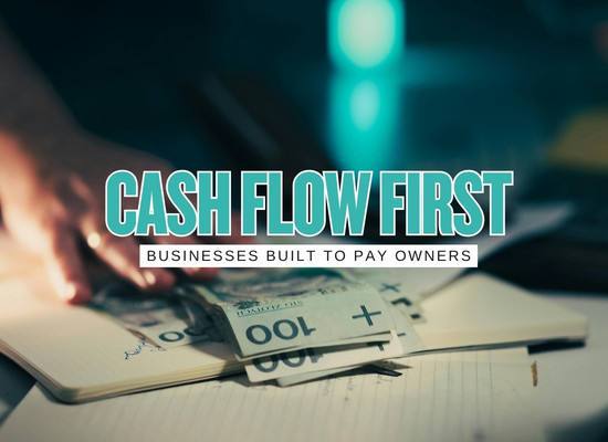 Cash Flow First 12 Businesses Built for Owners Who Want Income Not Investor Theater